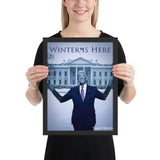 Biden King Framed Poster