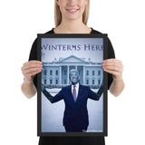 Biden King Framed Poster