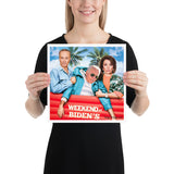 Weekend at Biden's Poster Featuring Nancy and Chuck