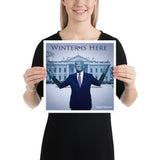 Biden King Poster