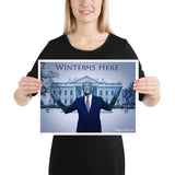 Biden King Poster