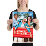 Weekend at Biden's Poster Featuring Kamala and Obama