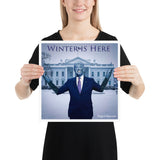 Biden King Poster