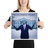 Biden King Poster