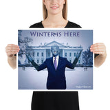 Biden King Poster