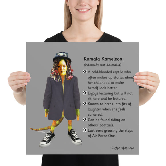 Kamala Kameleon Poster