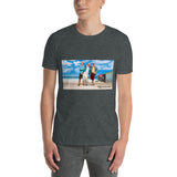 At The Beach Classic T-Shirt Featuring AOC and Bernie