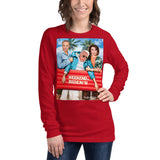 Weekend at Biden's Unisex Long Sleeve Tee Featuring Nancy and Chuck