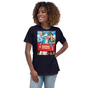 Women's Weekend at Biden's Relaxed T-Shirt Featuring AOC and Bernie